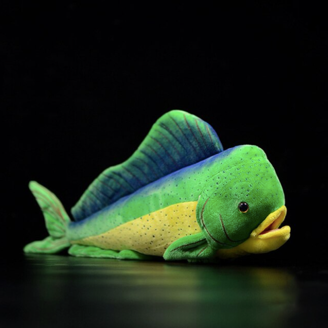 Lifelike Dolphin Fish Plush Toy